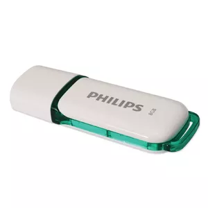 Philips FM08FD70B/10 USB zibatmiņa 8 GB USB Type-A 2.0 Zaļš, Balts