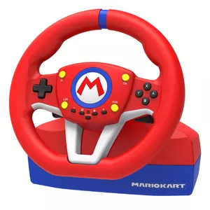 Hori Mario Kart Racing Wheel Pro Черный, Синий, Красный, Белый USB Рулевое колесо+педали Аналоговый Nintendo Switch