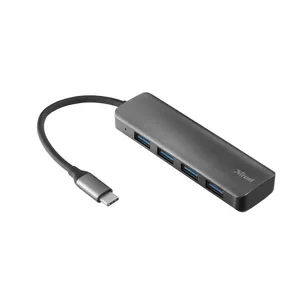 Trust 23328 хаб-разветвитель USB 3.2 Gen 1 (3.1 Gen 1) Type-A 5000 Мбит/с Серый