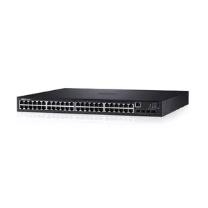 DELL N1548P Управляемый L3 Gigabit Ethernet (10/100/1000) Питание по Ethernet (PoE) 1U Черный