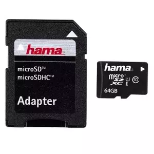 Hama 64GB microSDXC Klases 10