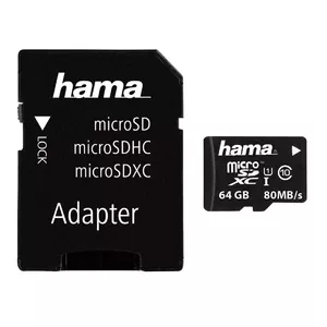 Hama microSDXC 64GB UHS-I Klases 10