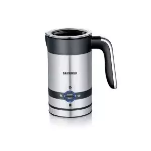 Severin SM 3584 milk frother/warmer Automatic Black, Stainless steel