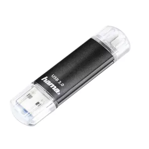 Hama Laeta Twin USB флеш накопитель 32 GB USB Type-A / Micro-USB 3.2 Gen 1 (3.1 Gen 1) Черный