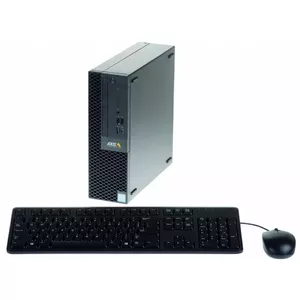 Axis S9002 Mk ll Intel® Core™ i5 i5-8400 8 GB 128 GB SSD NVIDIA® Quadro® P600 Windows 10 Enterprise Mini PC Melns