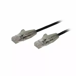 StarTech.com N6PAT50CMBKS tīkla kabelis Melns 0,5 m Cat6 U/UTP (UTP)