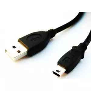 Gembird 1.8m USB 2.0 A/mini-USB M USB кабель 1,8 m USB A Mini-USB B Черный