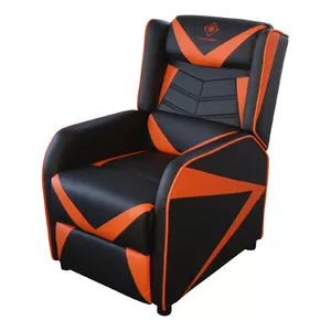 Deltaco GAM-087 геймерское кресло Игровое кресло Мягкое сиденье Черный, Оранжевый