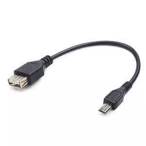 Gembird USB A - Micro-USB B, 0.15m USB кабель 0,15 m USB 2.0 Черный