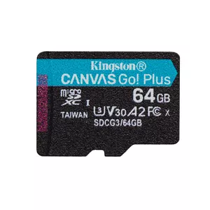 Kingston Technology Canvas Go! Plus 64 GB MicroSD UHS-I Класс 10