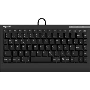 KeySonic ACK-595C+ клавиатура USB QWERTZ Немецкий Черный