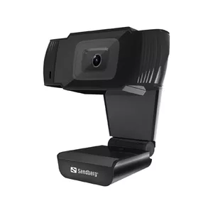 Sandberg USB Webcam Saver vebkamera 0,3 MP 640 x 480 pikseļi USB 2.0 Melns