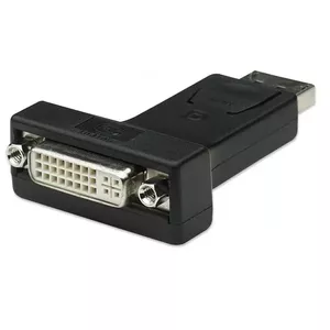 Techly IADAP-DSP-229 kabeļu spraudņu pāreja DisplayPort DVI-I Melns