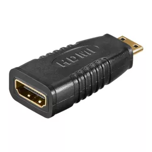 Techly IADAP-HDMI-MC kabeļu spraudņu pāreja Mini HDMI Melns