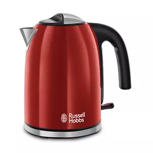 Russell Hobbs 20412-70 электрический чайник Черный, Красный, Нержавеющая сталь