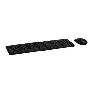 Acer Combo 100 клавиатура Мышь входит в комплектацию Беспроводной RF QWERTY Немецкий Черный