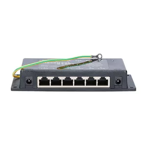 Extralink POE INJECTOR 6 PORT GIGABIT - 1 Gbps - 6-Port Tīkls Gigabit Ethernet 48 V