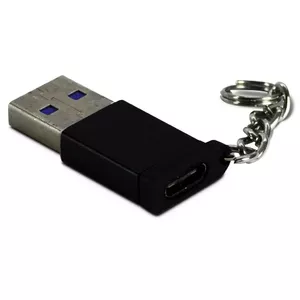 Inter-Tech 88885460 гендерный адаптер USB Type C USB Type A Черный