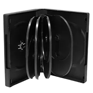MediaRange BOX35-10 чехлы для оптических дисков Кейс для DVD дисков 10 диск (ов) Черный