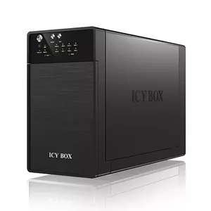 ICY BOX IB-RD3620SU3 дисковая система хранения данных Настольный Черный