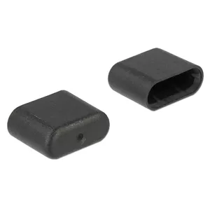 DeLOCK 64008 заглушка для розетки USB Type-C Черный 10 шт