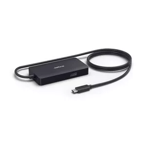 Jabra 14207-58 хаб-разветвитель USB 3.2 Gen 1 (3.1 Gen 1) Type-C Черный