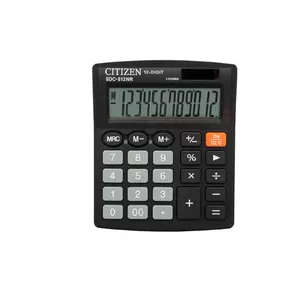 Citizen SDC-812NR kalkulators Desktops Pamata kalkulators Melns