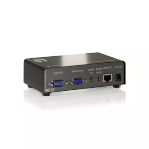 LevelOne AVE-9201 AV pagarinātājs Audio/video raidītājs un uztvērējs Melns