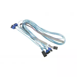 Supermicro CBL-SAST-0699 кабель SATA 90 m Синий, Серый