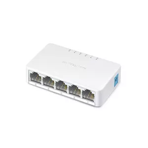 Mercusys MS105 сетевой коммутатор Неуправляемый Fast Ethernet (10/100) Белый