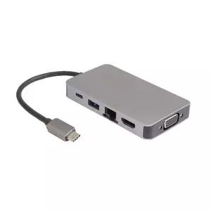 Microconnect USB3.1CCOM14 док-станция для ноутбука Проводная USB 3.2 Gen 1 (3.1 Gen 1) Type-C Серый