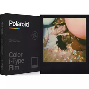 Polaroid Originals Color i‑Type Film ‑ Black Frame Edition tūlītējas attīstīšanas filma 8 pcs 107 x 88 mm