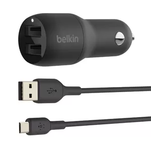 Belkin CCE002BT1MBK зарядное устройство для мобильных устройств Универсальная Черный Прикуриватель Авто