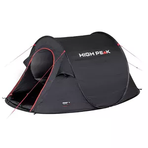 High Peak Vision 3 Melns Tuneļveida telts