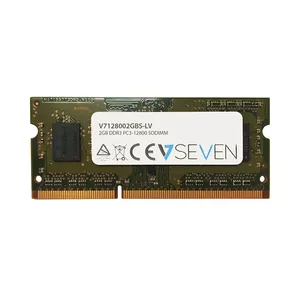 V7 V7128002GBS-LV atmiņas modulis 2 GB 1 x 2 GB DDR3 1600 MHz