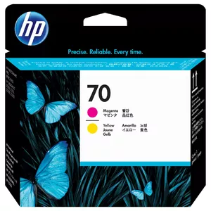 HP 70, Печатающая головка DesignJet, Пурпурная и Желтая