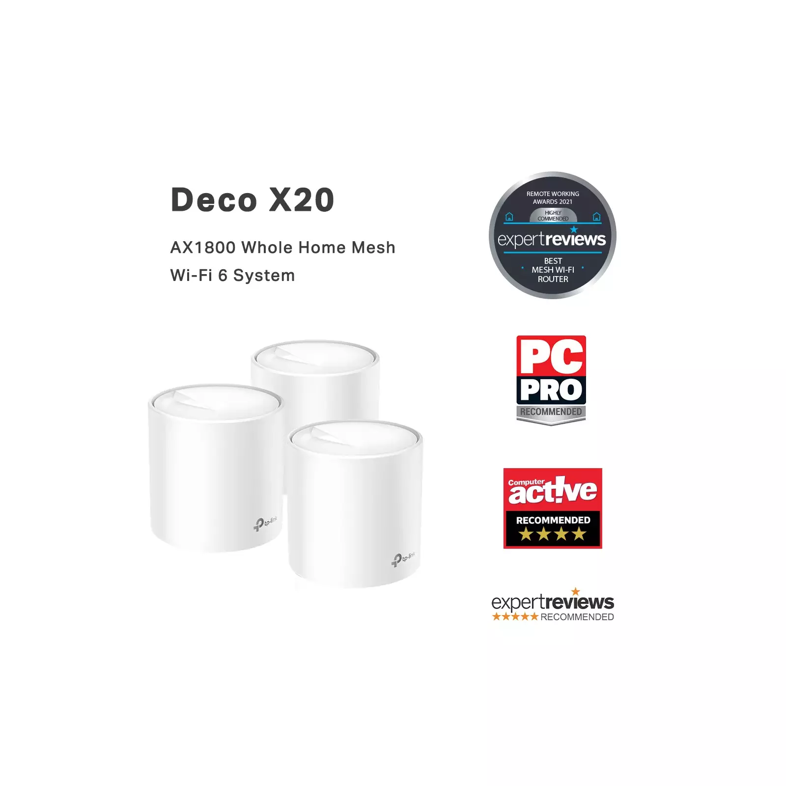 TP-LINK Deco X20 (3-pack) Photo 8