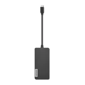 Lenovo GX90T77924 dokstacija Vadu USB 3.2 Gen 1 (3.1 Gen 1) Type-C Pelēks