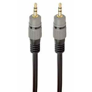 Gembird CCAP-3535MM-1.5M audio kabelis 1,5 m 3.5mm Melns