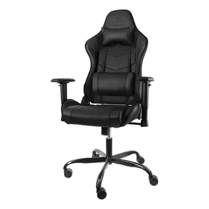Deltaco GAM-096 геймерское кресло Универсальное игровое кресло Сиденье с мягкой обивкой Черный