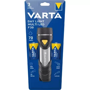 Varta Day Light Multi LED F30 Melns, Sudrabs, Dzeltens Rokas lukturis