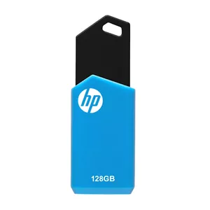 HP v150w USB zibatmiņa 128 GB USB Type-A 2.0 Melns, Zils