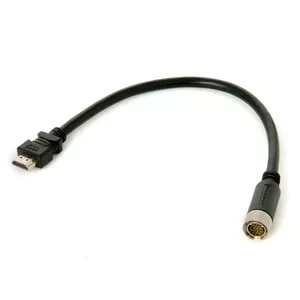 Kindermann 7487000105 видео кабель адаптер 0,35 m HDMI Тип A (Стандарт) Черный