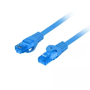Lanberg PCF6A-10CC-0100-B networking cable Blue 1 m Cat6a S/FTP (S-STP)