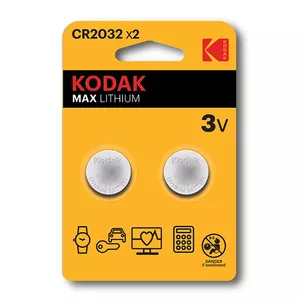 Kodak CR2032 Vienreizējas lietošanas baterija Litijs
