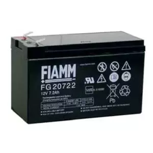 Свинцово-кислотный аккумулятор Fiamm FG20722 12V/7,2Ah Faston 6,3
