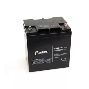 Akumulators FUKAWA FWL28-12 (12V 28Ah, 10 gadi)