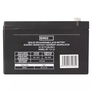 Emos 1201000800 батарейка Перезаряжаемая батарея Герметичная свинцово-кислотная (VRLA)