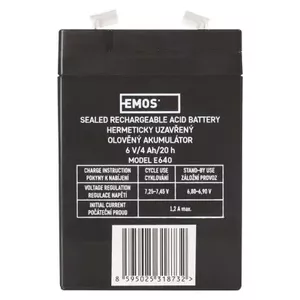 Emos 1201000100 flashlight accessory Battery