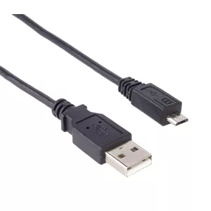 PremiumCord KU2M15F USB kabelis 1,5 m USB 2.0 USB A Micro-USB B Melns